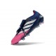 Scarpe da Calcio Adidas Predator 26 Elite FT FG Rosa Blu Argento