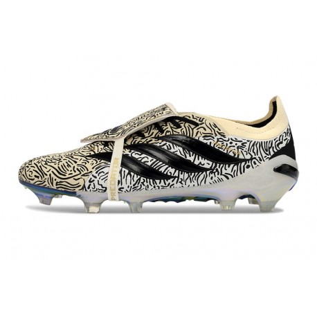 Scarpe da Calcio Adidas Predator 26 Elite FT FG Beige Nero