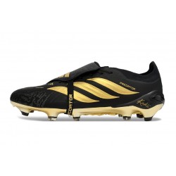 Scarpe da Calcio Adidas Predator 26 Elite FT FG Nero Oro