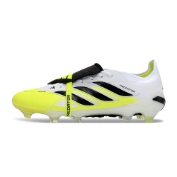 Scarpe da Calcio Adidas Predator 26 Elite FT FG Bianco Nero Giallo