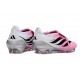 Scarpe da Calcio Adidas Predator 26 Elite FT FG Rosa Nero Bianco