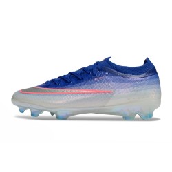 Scarpa da Calcio Nike Zoom Mercurial Vapor XVII Elite FG Blu Argento Rosa