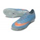 Nike Air Zoom Mercurial Vapor 17 Elite FG Nuovo Blu Arancio