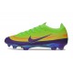 Nike Air Zoom Mercurial Vapor 17 Elite FG Nuovo Verde Violet