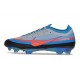 Nike Air Zoom Mercurial Vapor 17 Elite FG Nuovo Blu Grigio