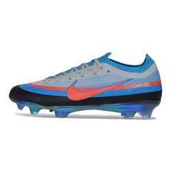 Nike Air Zoom Mercurial Vapor 17 Elite FG Nuovo Blu Grigio