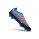 Nike Air Zoom Mercurial Vapor 17 Elite FG Nuovo Blu Grigio