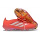 Scarpe da Calcio Adidas Predator 26 Elite FT FG Rosso Argento