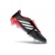 Scarpe da Calcio Adidas Predator 26 Elite FT FG Nero Bianco Rosso