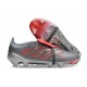 Scarpe da Calcio Adidas Predator 26 Elite FT FG Grigio Rosso