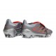 Scarpe da Calcio Adidas Predator 26 Elite FT FG Grigio Rosso