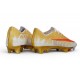 Scarpe Nike Air Zoom Mercurial Superfly XI Elite FG CR7 Oro Rosso