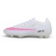 Scarpe da Calcio Nike Mercurial Vapor XVII Elite FG CR7 Bianco Rosa