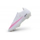 Scarpe da Calcio Nike Mercurial Vapor XVII Elite FG CR7 Bianco Rosa