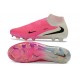 Scarpe Alte Nike Phantom 6 Elite FG Rosa Bianco