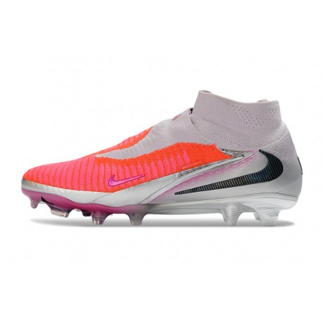 Scarpe da Calcio Nike Phantom 6 High Elite FG Alexia Putellas BRT Cremisi Nero