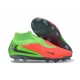 Scarpe da Calcio Nike Phantom 6 High Elite FG Hot Punch Nero Verde Strike
