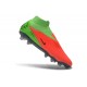 Scarpe da Calcio Nike Phantom 6 High Elite FG Hot Punch Nero Verde Strike