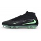 Scarpe da Calcio Nike Phantom 6 High Elite FG Nero Verde trasparente