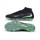 Scarpe da Calcio Nike Phantom 6 High Elite FG Nero Verde trasparente