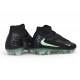 Scarpe da Calcio Nike Phantom 6 High Elite FG Nero Verde trasparente
