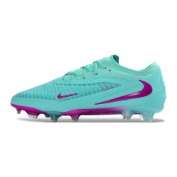 Scarpa Nuovo Nike Phantom 6 Low Elite FG Blu Viola