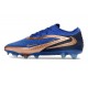 Scarpe da Calcio Nike Phantom 6 L Elite FG Blu Marino Bronzo Metallizzato