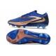 Scarpe da Calcio Nike Phantom 6 L Elite FG Blu Marino Bronzo Metallizzato