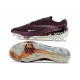Scarpe Nike Phantom 6 L Elite FG Borgogna Crush Univ Rosso Fossil