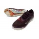 Scarpe Nike Phantom 6 L Elite FG Borgogna Crush Univ Rosso Fossil