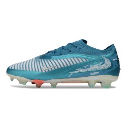 Scarpe da Calcio Nike Phantom 6 L Elite FG Turchese Bianco