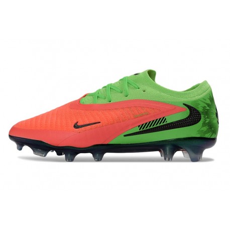 Scarpe da Calcio Nike Phantom 6 L Elite FG Rosso Verde
