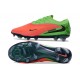 Scarpe da Calcio Nike Phantom 6 L Elite FG Rosso Verde