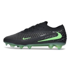 Scarpe da Calcio Nike Phantom 6 L Elite FG Nero Illusion Verde