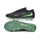 Scarpe da Calcio Nike Phantom 6 L Elite FG Nero Illusion Verde