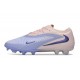 Scarpe da Calcio Nike Phantom 6 L Elite FG Blu Lavanda Pesca pallido