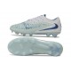 Scarpe da Calcio Nike Phantom 6 L Elite FG Celeste acqua