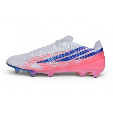 Scarpa da Calcio adidas F50 Hyperfast Evo FG Bianco Viola Rosa