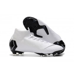 Nike Scarpa da Calcio Mercurial Superfly VI 360 Elite FG - Bianco Nero
