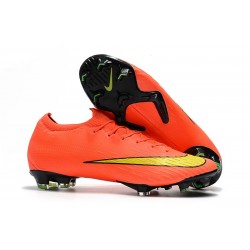 Nike Scarpa Coppa del Mondo 2018 Mercurial Vapor XII FG Arancio Giallo