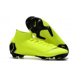 Nike Mercurial Superfly VI Elite FG Scarpa da Calcio - Volt Nero