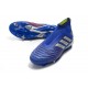 Nuovo Scarpa adidas Predator 19+ FG - Blu Argento