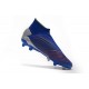 Nuovo Scarpa adidas Predator 19+ FG - Blu Argento