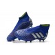 Nuovo Scarpa adidas Predator 19+ FG - Blu Argento