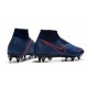 Nike Phantom VSN Elite DF SG-PRO Anti-Clog Blu Rosso