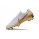 Nike Mercurial Vapor 12 Elite FG Scarpe da Calcio - Bianco Oro