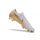 Nike Mercurial Vapor 12 Elite FG Scarpe da Calcio - Bianco Oro