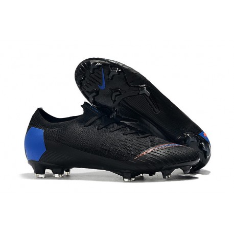 Scarpa Nuovo Nike Mercurial Vapor XII 360 Elite FG Nero Blu Arancio