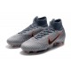Scarpe Nuova Nike Mercurial Superfly 6 Elite FG - Grigio Nero