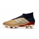 Nuovo Scarpa adidas Predator 19+ FG - Oro Rosso Argento
